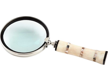 Cyan Design Nickel Bone Watson Magnifier