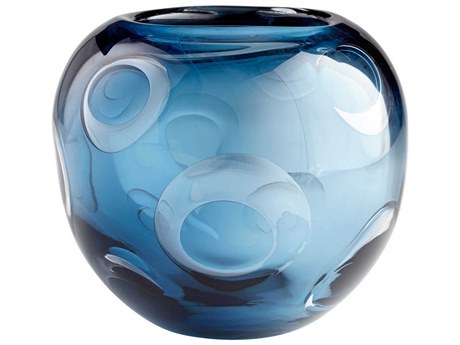 Cyan Design Blue Electra Vase