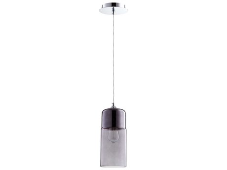 Cyan Design Berdan 1-Light Chrome Cylinder Mini Pendant
