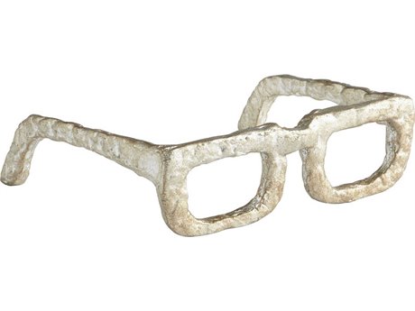 Cyan Design Antique Silver Sculptured Specticles