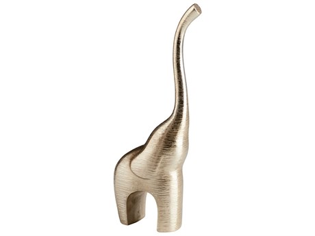 Cyan Design Textured Champagne Trumpeter Sculpture