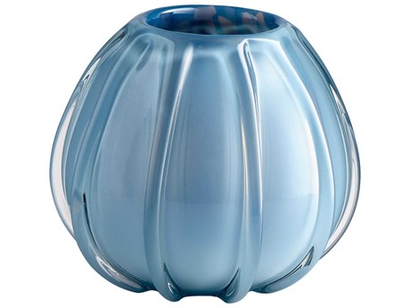 Cyan Design Blue Artic Vase