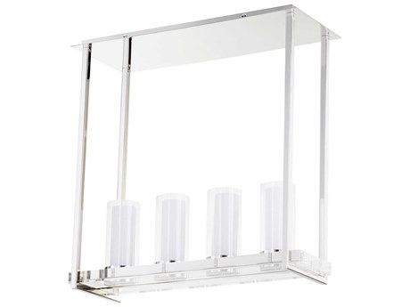 Cyan Design Orion 4-Light Polished Nickel Cylinder Island Pendant