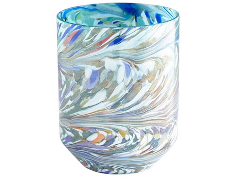 Cyan Design Jade Mosaic Wanaka Vase