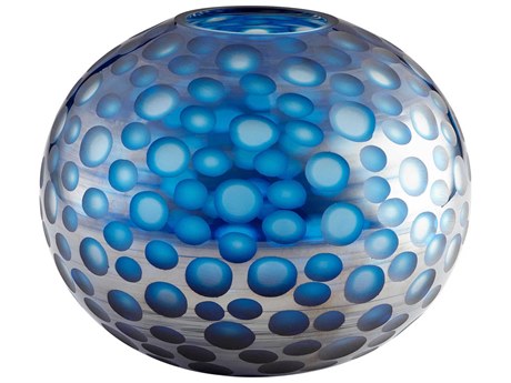 Cyan Design Blue Toreen Vase