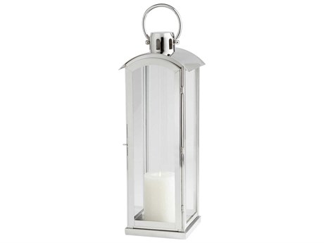 Cyan Design Nickel Wilder Candleholder