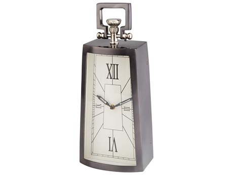 Cyan Design Black Nickel Doc Clock