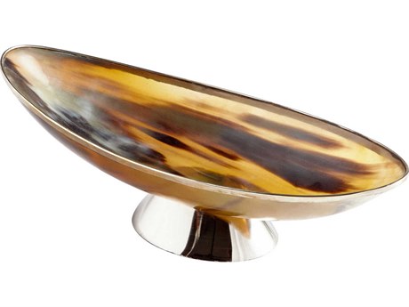 Cyan Design Horn Silver Cerith Serving Tray