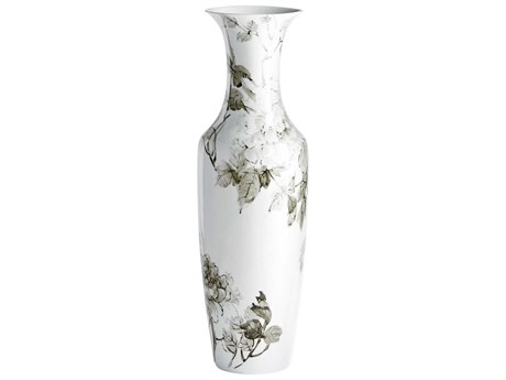 Cyan Design Black White Blossom Vase