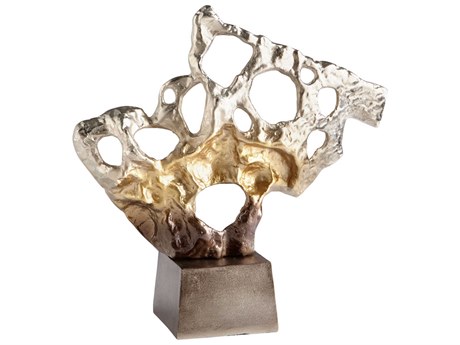 Cyan Design Nickel Champagne Andromeda Sculpture