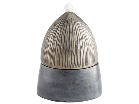 Cyan Design Antique Nickel Chestnut Container