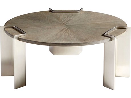 Cyan Design Arca Round Wood Coffee Table