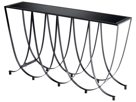 Cyan Design Suffolk Rectangular Glass Console Table