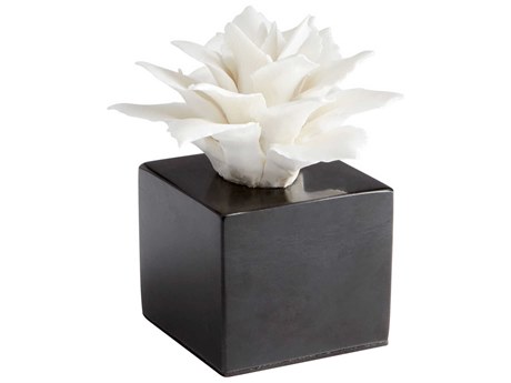 Cyan Design White Calendine Sculpture