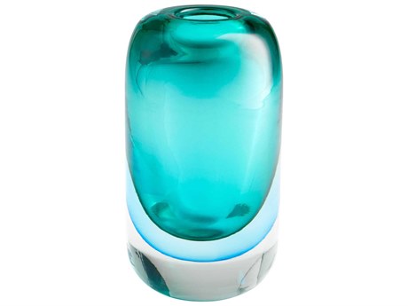 Cyan Design Ophelia Blue 9" High Vase