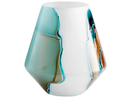 Cyan Design Green White Ferdinand Vase