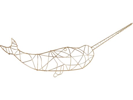 Cyan Design Gnarly Gold Metal Wall Art