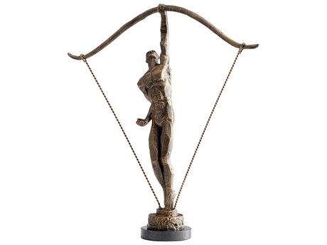 Cyan Design Natural Iron Bowman Sculpture