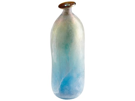 Cyan Design Turquoise Scavo Sea of Dreams Vase