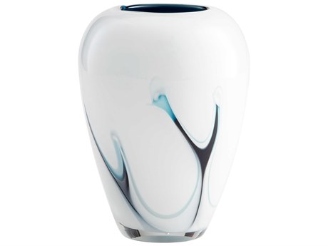 Cyan Design Blue White Deep Sky Vase