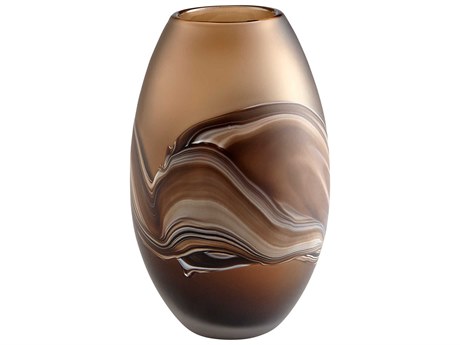Cyan Design Amber Swirl Nina Vase