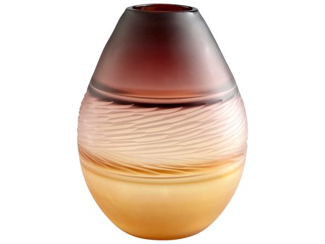 Cyan Design Plum Amber Leilani Vase