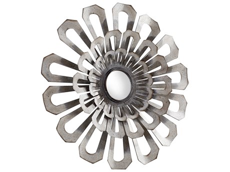 Cyan Design Eden Galvanized Round Wall Mirror
