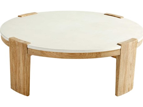 Cyan Design Spezza Round Concrete Coffee Table