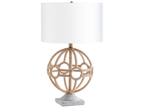 Cyan Design Basilica Aged Brass Brown Buffet Lamp