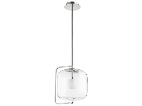 Cyan Design Isotope 1-Light Polished Nickel Mini Pendant