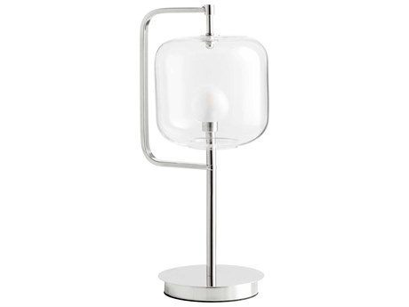 Cyan Design Isotope Polished Nickel Table Lamp