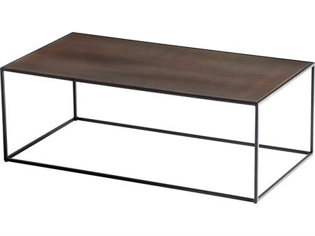 Cyan Design Rectangular Metal Old World Coffee Table