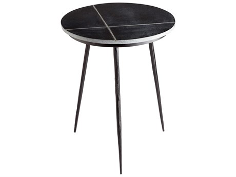 Cyan Design Sombrilla Round Marble End Table