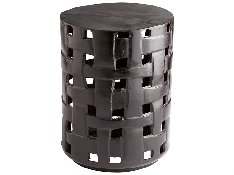 Photos - Coffee Table Bronze Gym Cyan Design Cardin Round Metal End Table 10733 