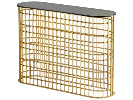 Cyan Design Kingdom Oval Glass Console Table
