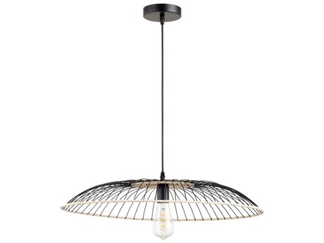 Cyan Design 1-Light Matte Black Pendant