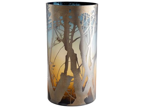 Cyan Design Miombo Green / Blue 16" High Vase