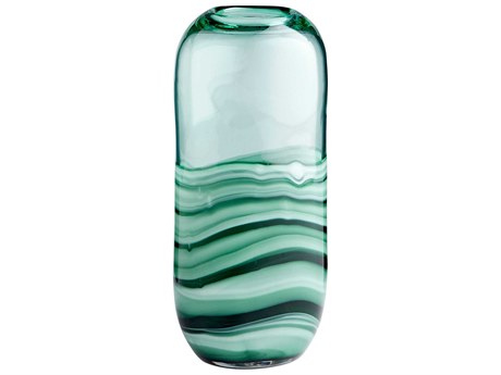 Cyan Design Torrent Green Vase