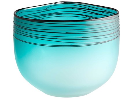 Cyan Design Kapalua Blue / White Decorative Bowl