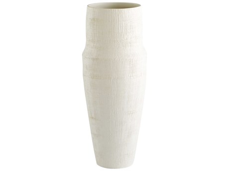 Cyan Design Leela White 21" High Vase