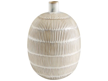 Cyan Design Saxon Oyster Blue 13" High Vase