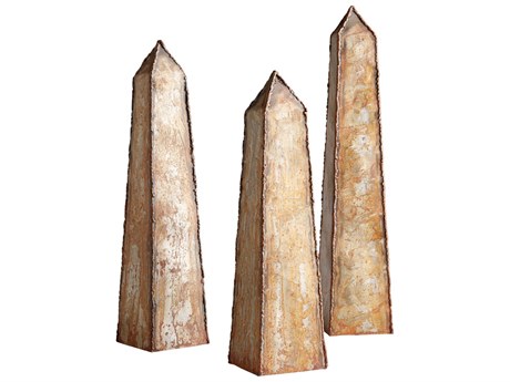 Cyan Design Peaky Rustic Sculpture Set of 3