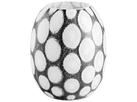 Cyan Design Brunson Brown / White 10" High Vase