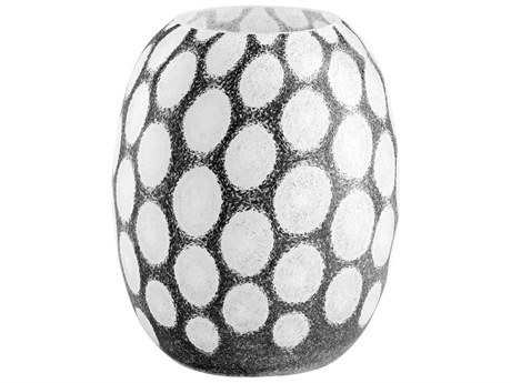 Cyan Design Brunson Brown / White 12" High Vase