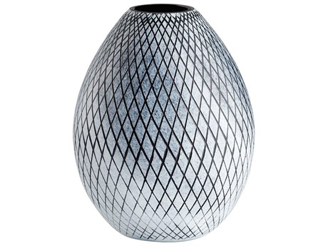 Cyan Design Bozeman Frosted Grey 9" Vase
