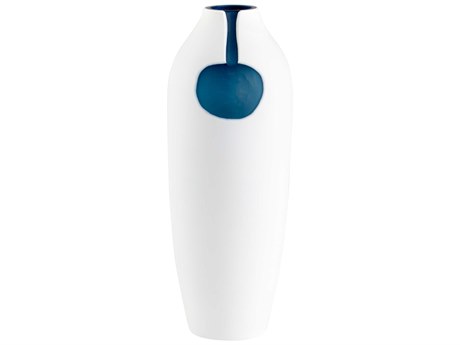 Cyan Design Oracle Blue / White Vase