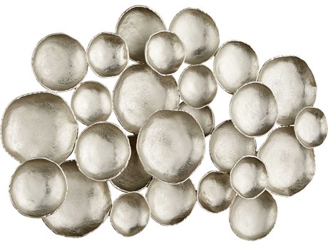 Cyan Design Gala Silver Metal Wall Art