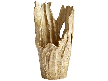 Cyan Design Pyroclastic Gold Vase