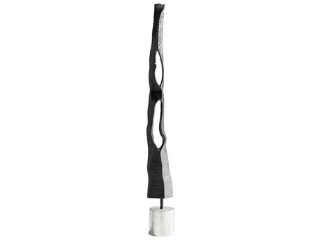 Cyan Design Zara Tower Silver / Black Sculpture