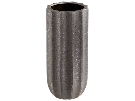 Cyan Design Brutalist Grey 14" High Vase